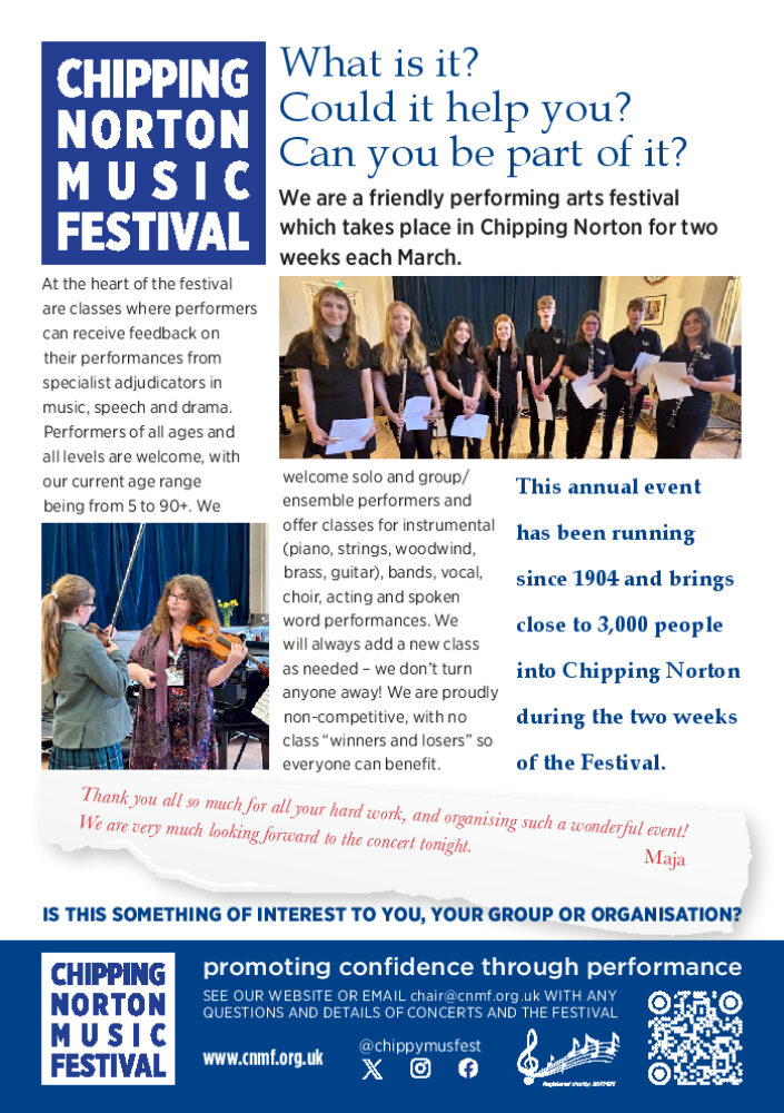 What is the Chipping Norton Music Festival