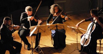 The Allegri Quartet in their 60th anniversary tour: